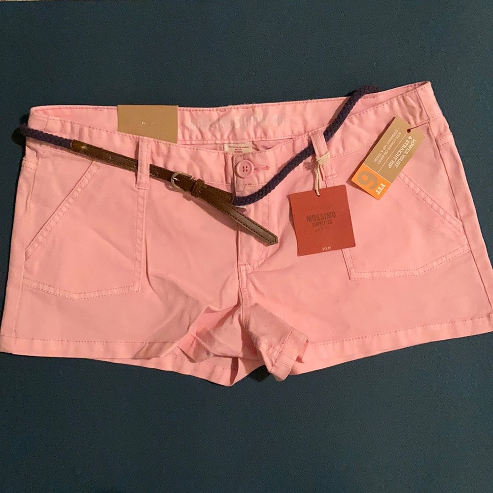 Mossimo pink shorts NWT size 11